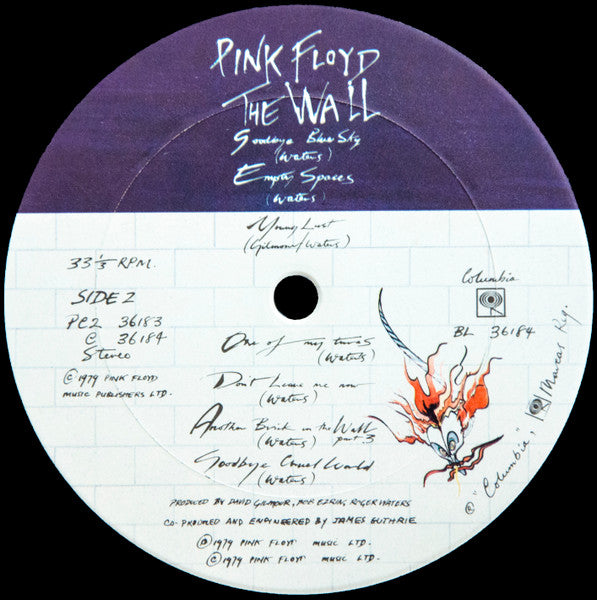 Pink Floyd - The Wall (2xLP, Album, Pit)