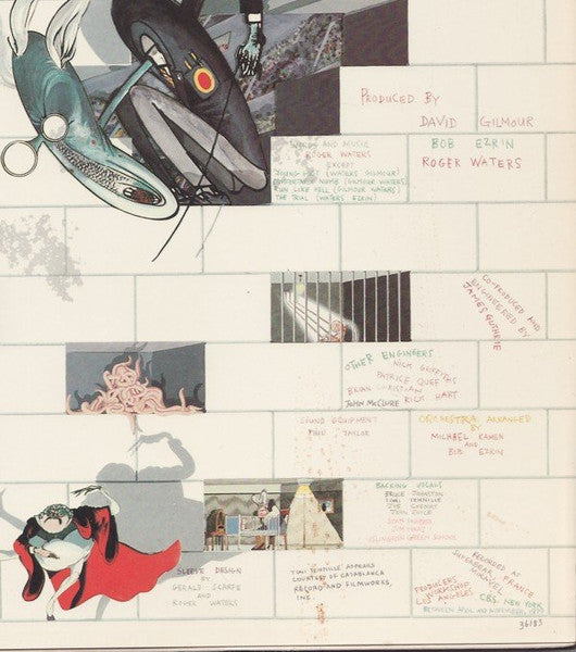 Pink Floyd - The Wall (2xLP, Album, Pit)