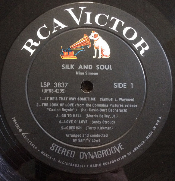 Nina Simone - Silk & Soul (LP, Album, Roc)