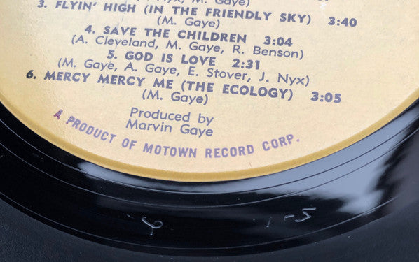 Marvin Gaye - What's Going On (LP, Album, Gat)