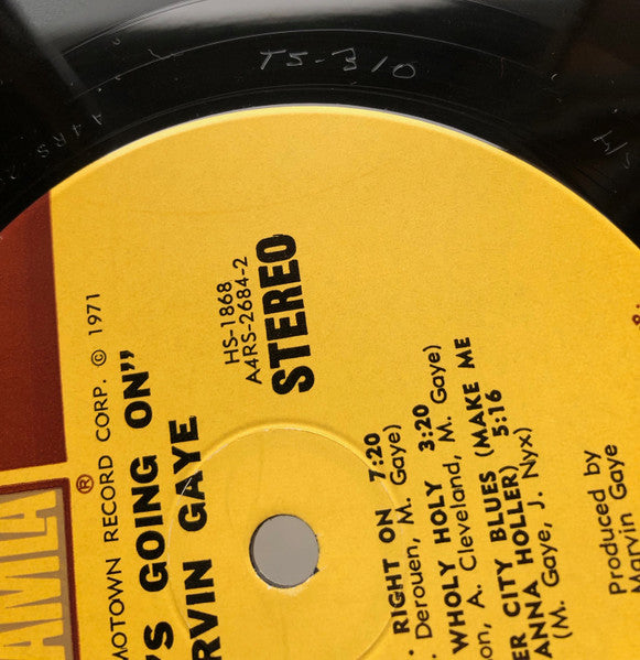 Marvin Gaye - What's Going On (LP, Album, Gat)