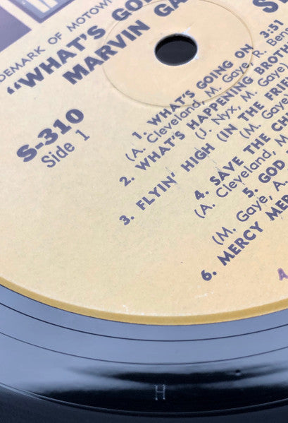 Marvin Gaye - What's Going On (LP, Album, Gat)