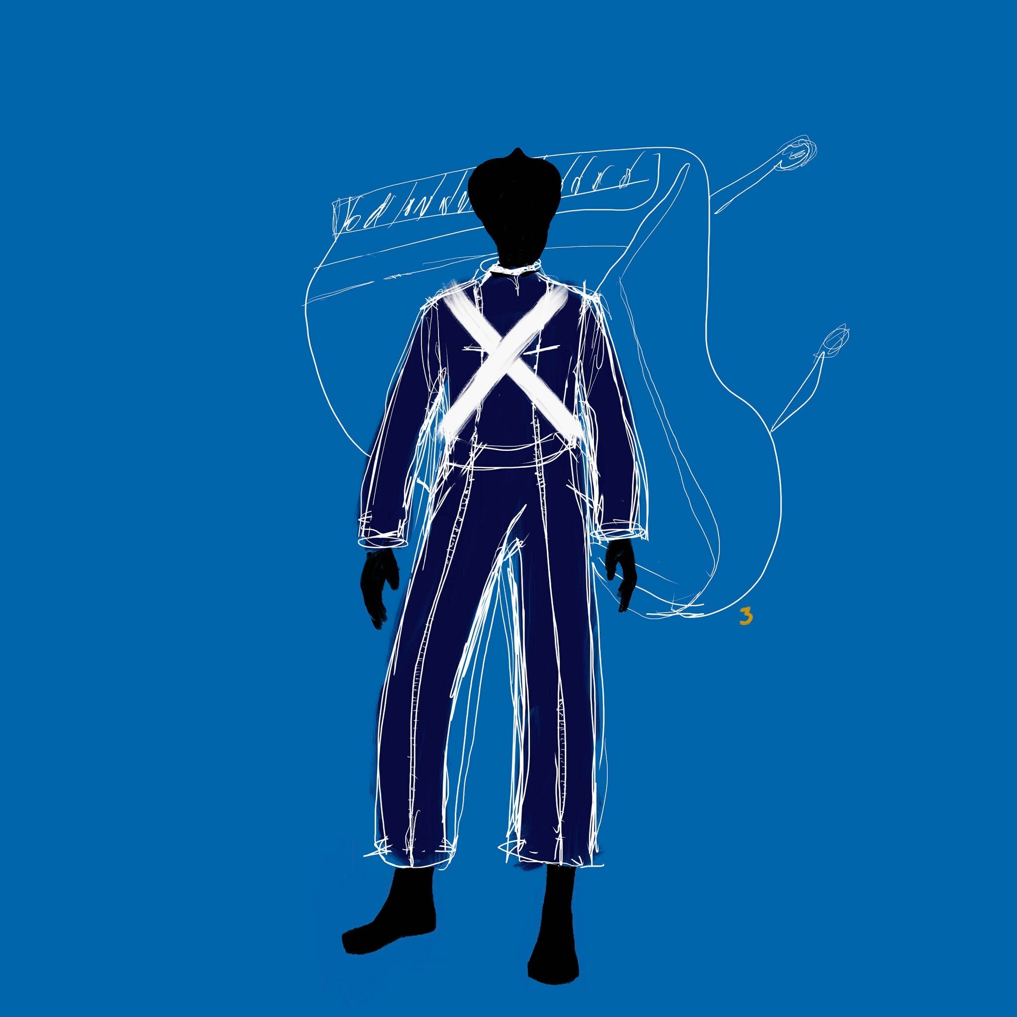 André 3000 7 Piano Sketches (10-Inch Vinyl, 45 RPM, Poster)