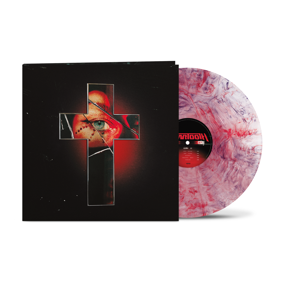 Beartooth Pure Ecstasy (Indie Exclusive, Limited Edition, "Bloodshot" Colored Vinyl)