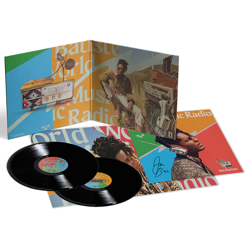 Jon Batiste World Music Radio (Limited Edition, Signed Litograph) (2 Lp's)