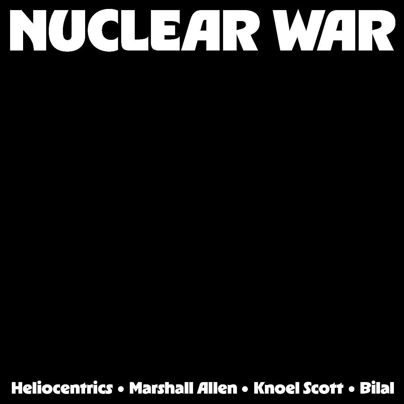 Marshall Allen And Knoel Scott Ft. Bilal Heliocent Nuclear War (Indie Exclusive Yellow & Orange Vinyl)