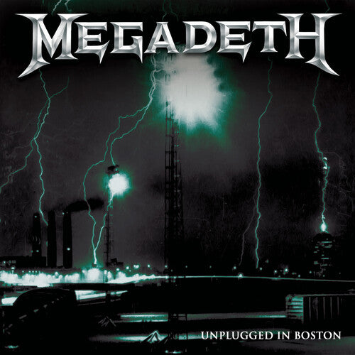 Megadeth Unplugged In Boston - Green & Black Splatter