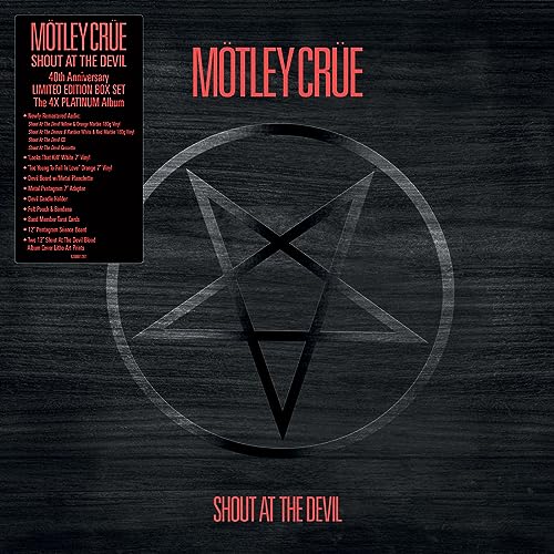 Mötley Crüe Shout At The Devil (40th Anniversary Box Set) (Colored Vinyl, Orange, Yellow, Red, White)