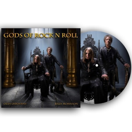 Ozzy Osbourne & Billy Morrison Gods of Rock N Roll (Picture Disc Vinyl)