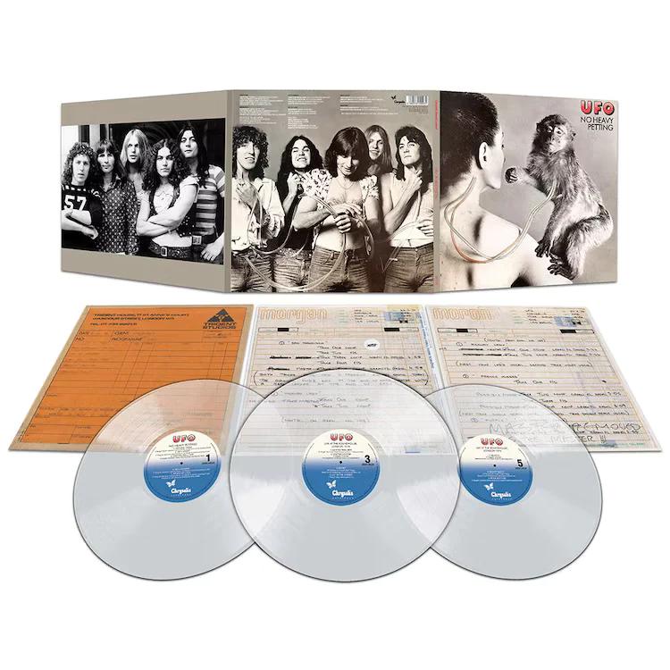 UFO No Heavy Petting (2023 Remastered Deluxe Edition) (Colored Vinyl, Clear Vinyl, Deluxe Edition, Gatefold LP Jacket, Remastered) (3 Lp's)