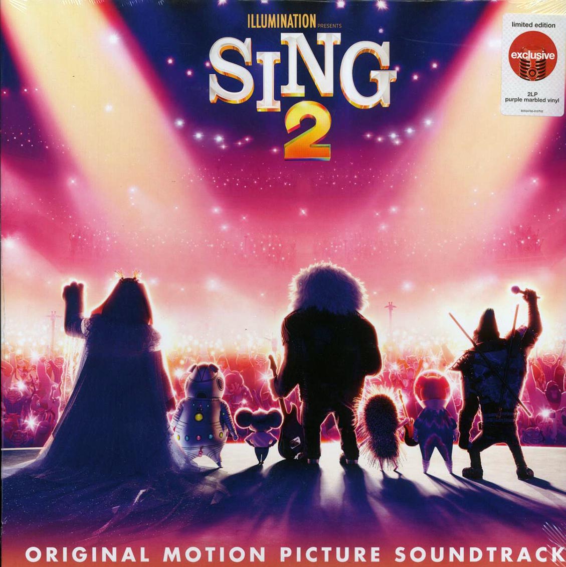 Various Artists Sing 2: Original Motion Picture Soundtrack (Limited Edition, Purple Marbled Colored Vinyl) (2 Lp's)