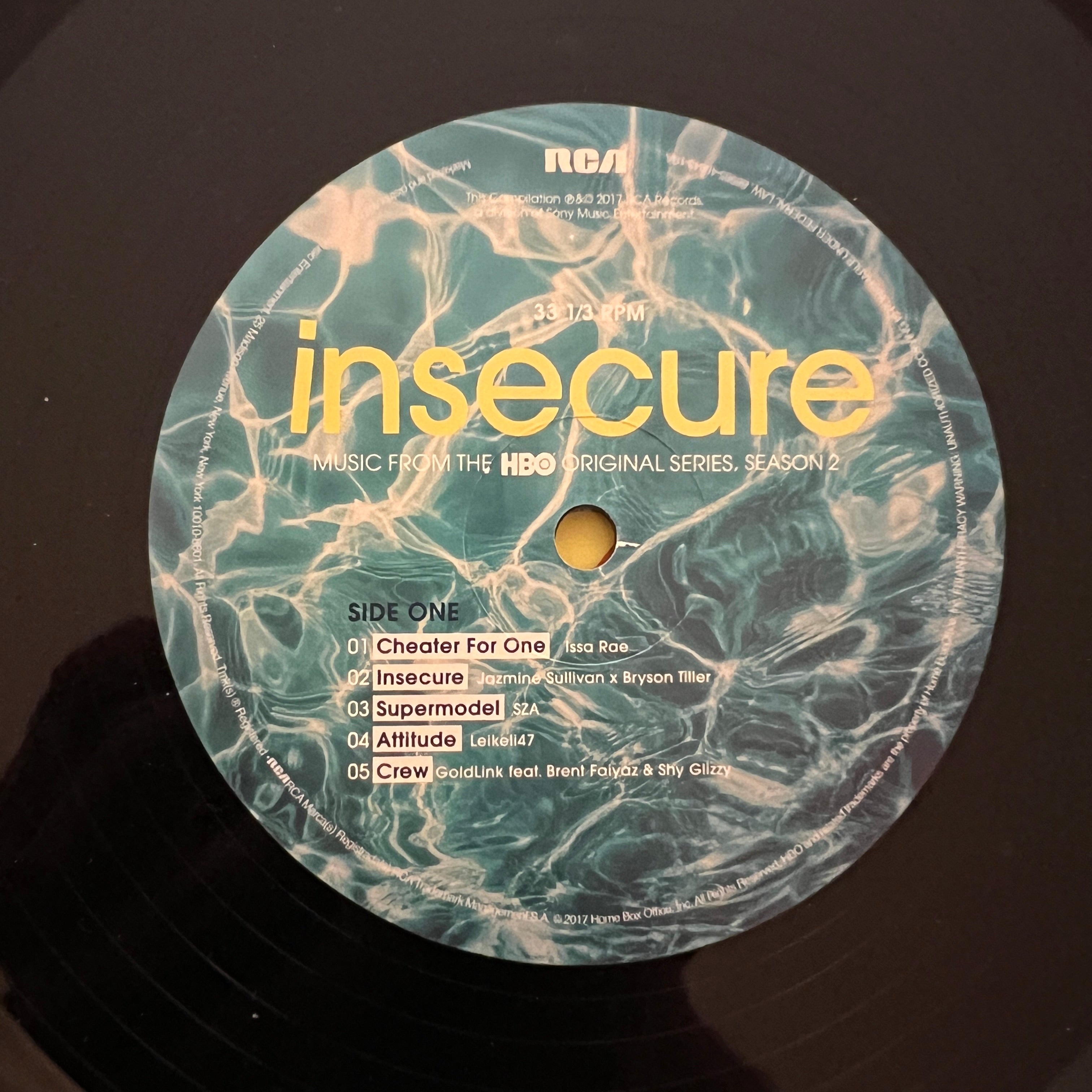 Insecure (Music From The HBO Original Series) Season 2 (2017, RCA) NM/EX