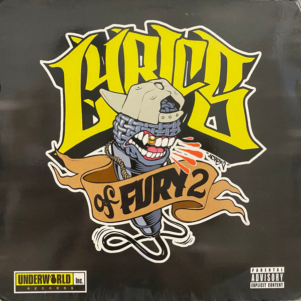 Various - Lyrics Of Fury 2 (2xLP, Comp)