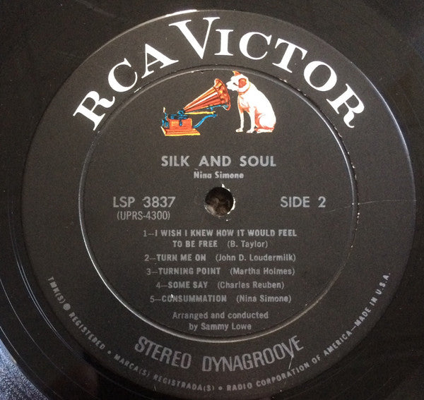 Nina Simone - Silk & Soul (LP, Album, Roc)