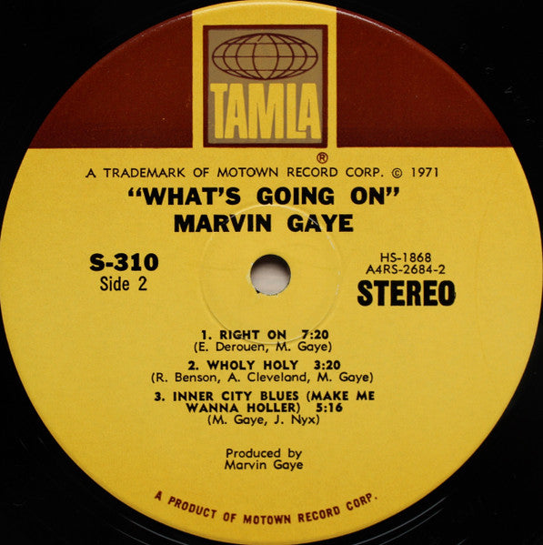 Marvin Gaye - What's Going On (LP, Album, Gat)