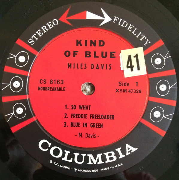Miles Davis - Kind Of Blue (LP, Album, M/Print)