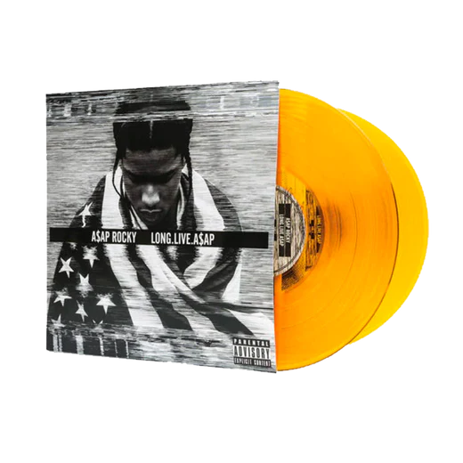 A$AP ROCKY Long.live.a$ap [Explicit Content] (Deluxe Edition, Colored Vinyl, Orange, Yellow) (2 Lp's)