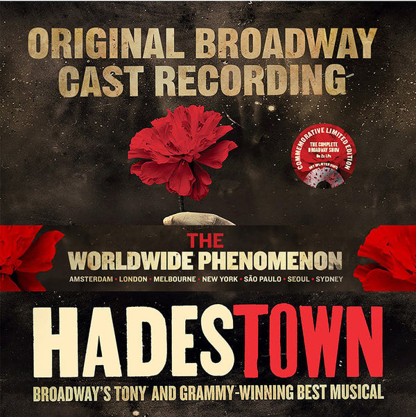 Anaïs Mitchell Hadestown (Original Broadway Cast Recording) [Clear/Red/Black Splatter Vinyl] [2LP]