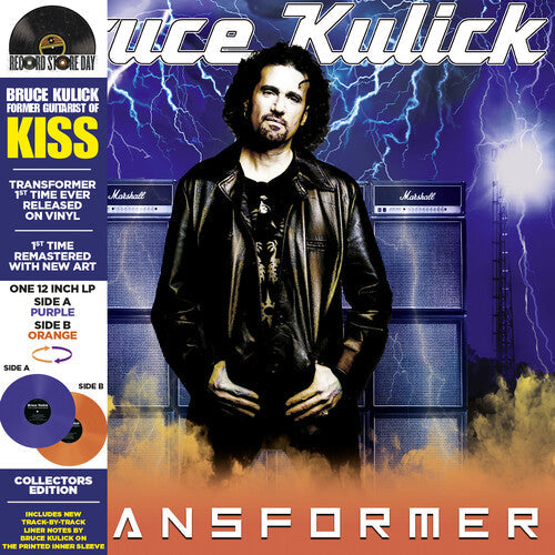 Bruce Kulick Transformer (RSD Exclusive, Limited Edition, Purple & Orange Colored Vinyl, Deluxe Edition, Reissue)