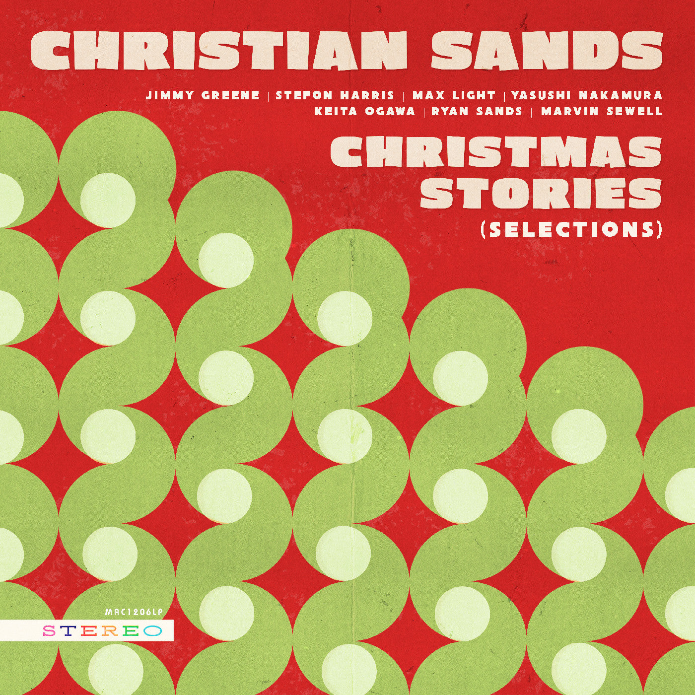Christian Sands Christmas Stories (Selections) [Evergreen Vinyl]