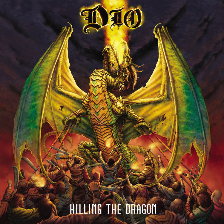 Dio Killing The Dragon (Limited Edition Red & Orange Swirl LP)