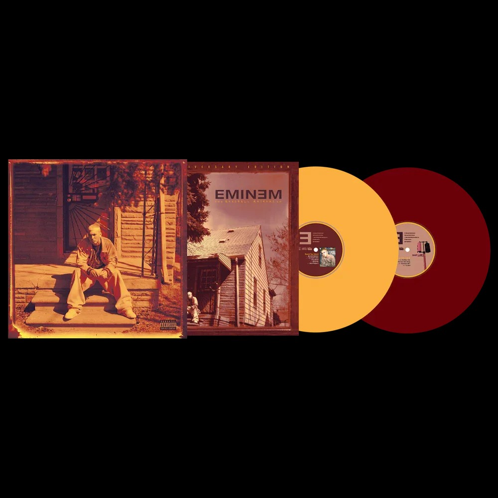 Eminem Marshall Mathers LP (Limited Edition, 180-Gram Gold & Dark Red Colored Vinyl with Poster [Import] (2 Lp's)