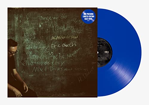 Eric Church Mr. Misunderstood [Blue LP]