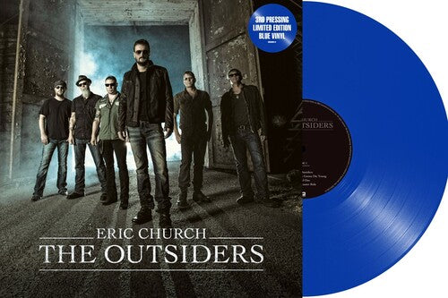 Eric Church The Outsiders (Limited Edition, Blue Vinyl) (2 Lp's)