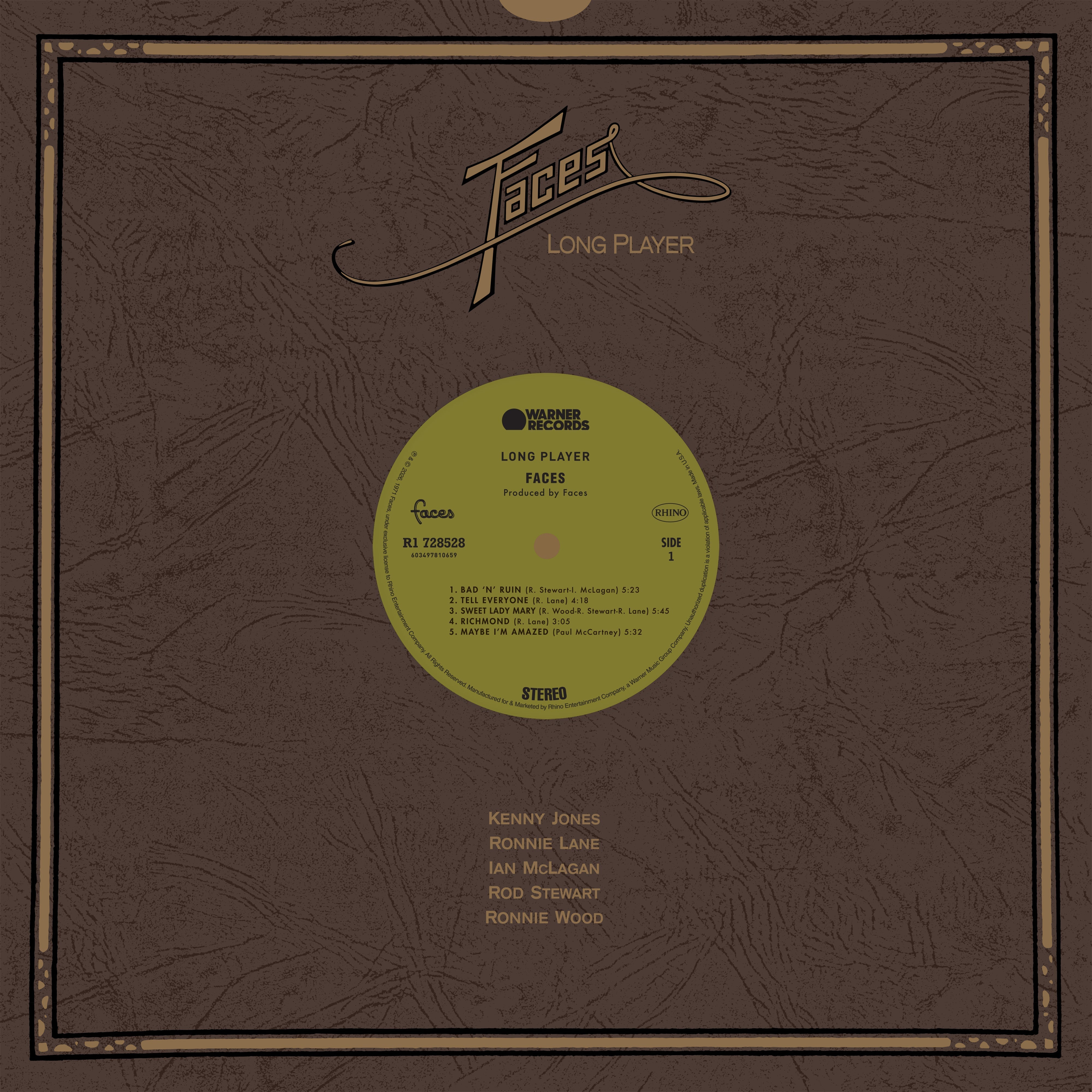 Faces Long Player (Limited Edition, Brick & Mortar Exclusive)