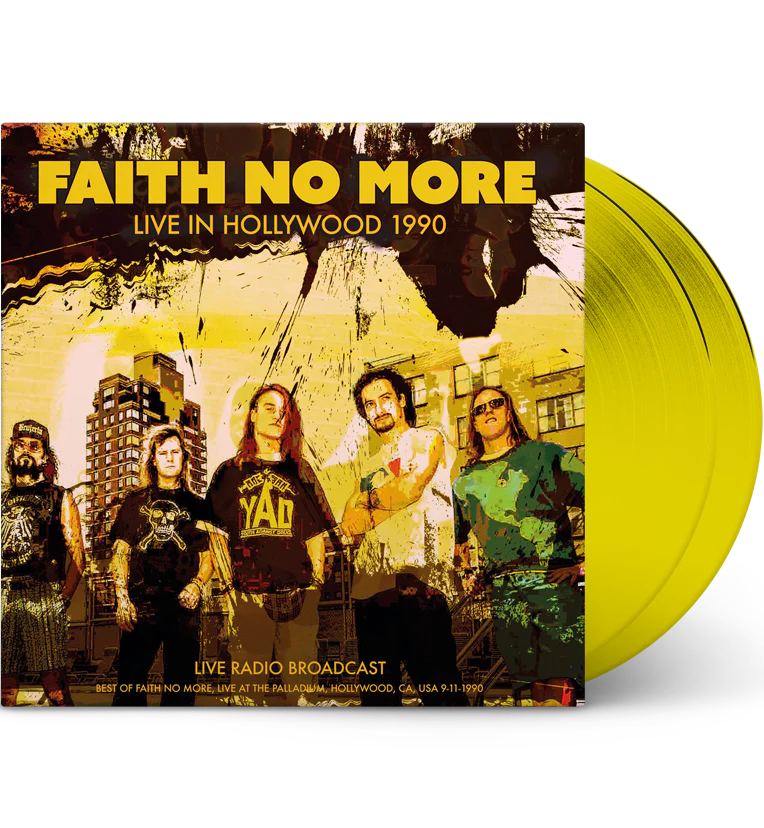 Faith No More Hollywood 1990 (Limited Edition, 180 Gram Yellow Colored Vinyl) (2 L.p's) [Import]