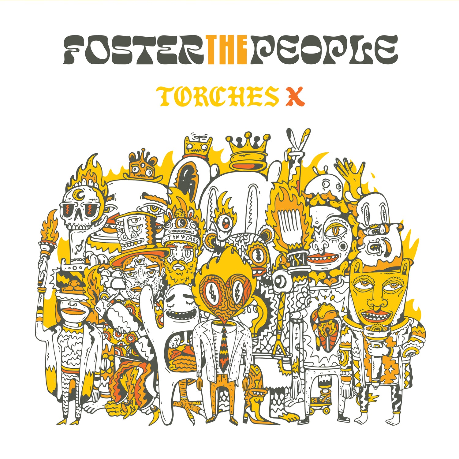 Foster The People Torches X (Deluxe Edition, Colored Vinyl, Orange, Gatefold LP Jacket, 140 Gram Vinyl)