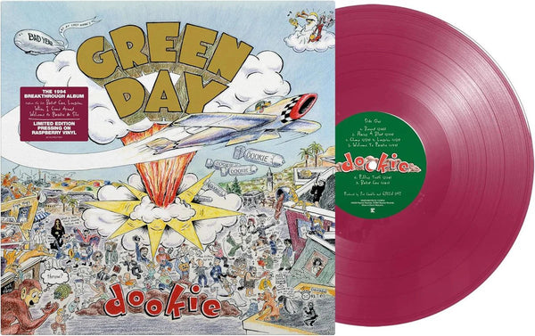 Green Day Dookie [Raspberry Vinyl] [Import]