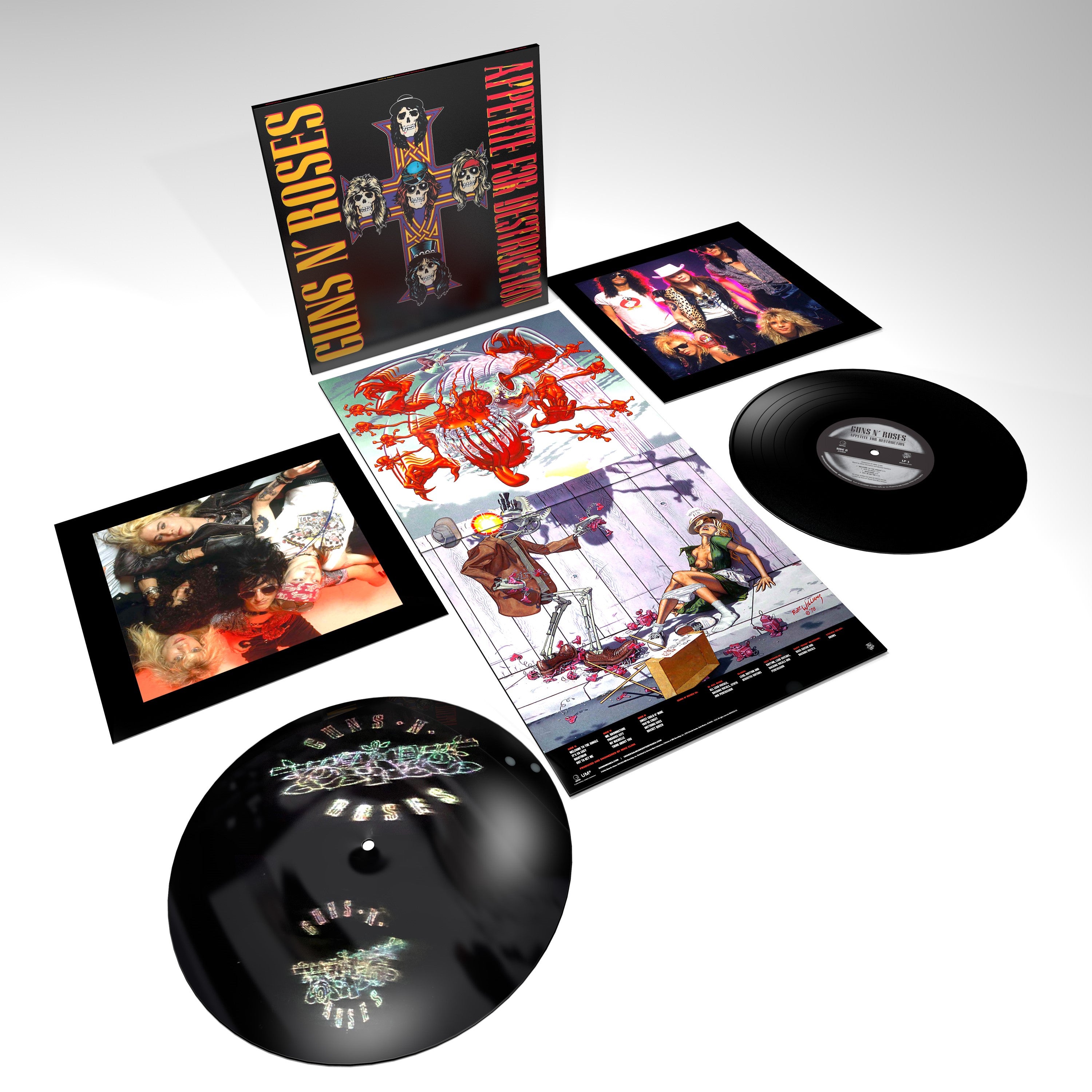 Guns N Roses Appetite For Destruction [Explicit Content] (180 Gram Vinyl, Limited Edition, Digital Download Card) (2 Lp's)