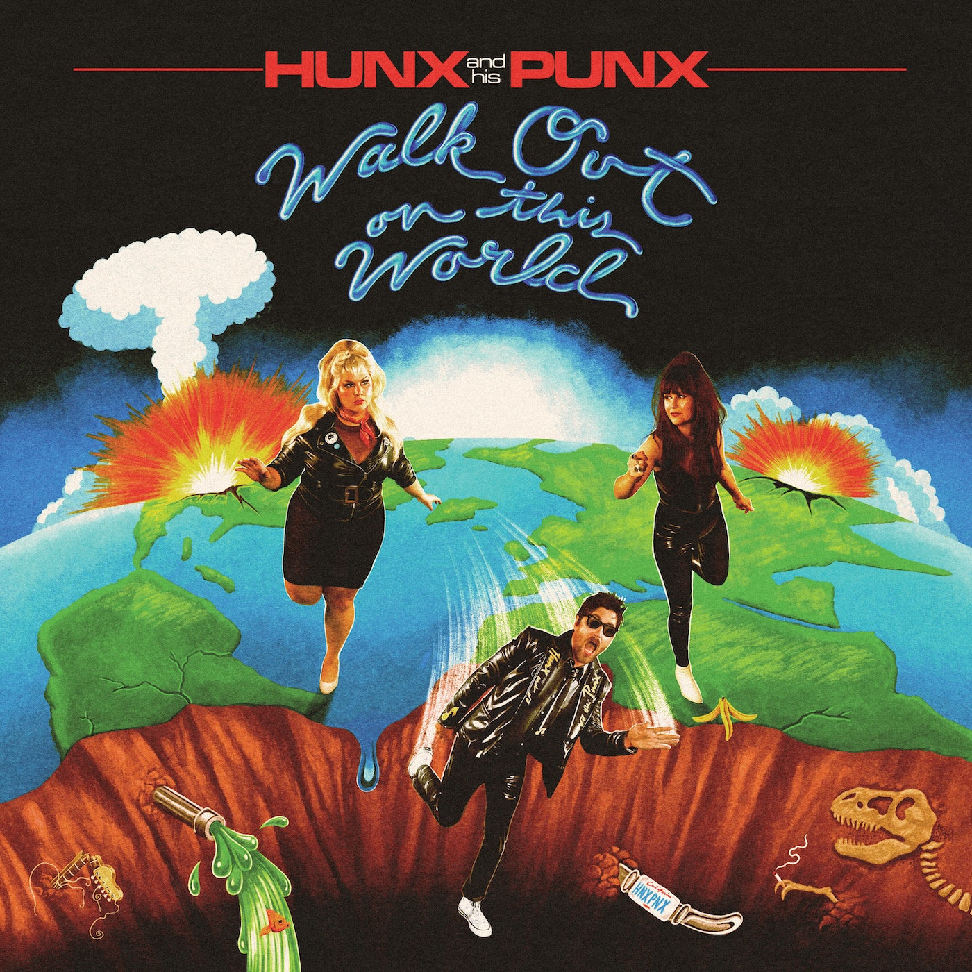 Hunx And His Punx Walk Out On This World (Clear W/ Neon Green Splatter Vinyl)