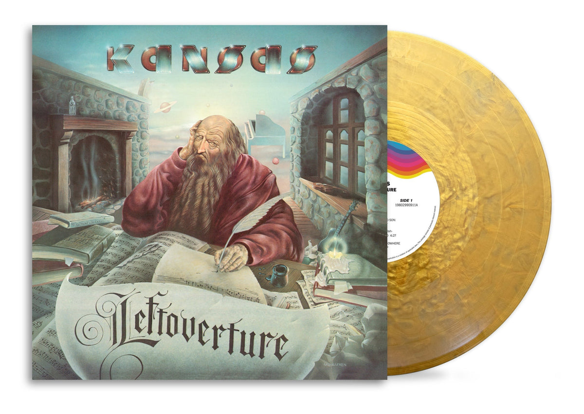 Kansas Leftoverture (50th Anniversary Edition, 140 Gram Gold Colored Vinyl)