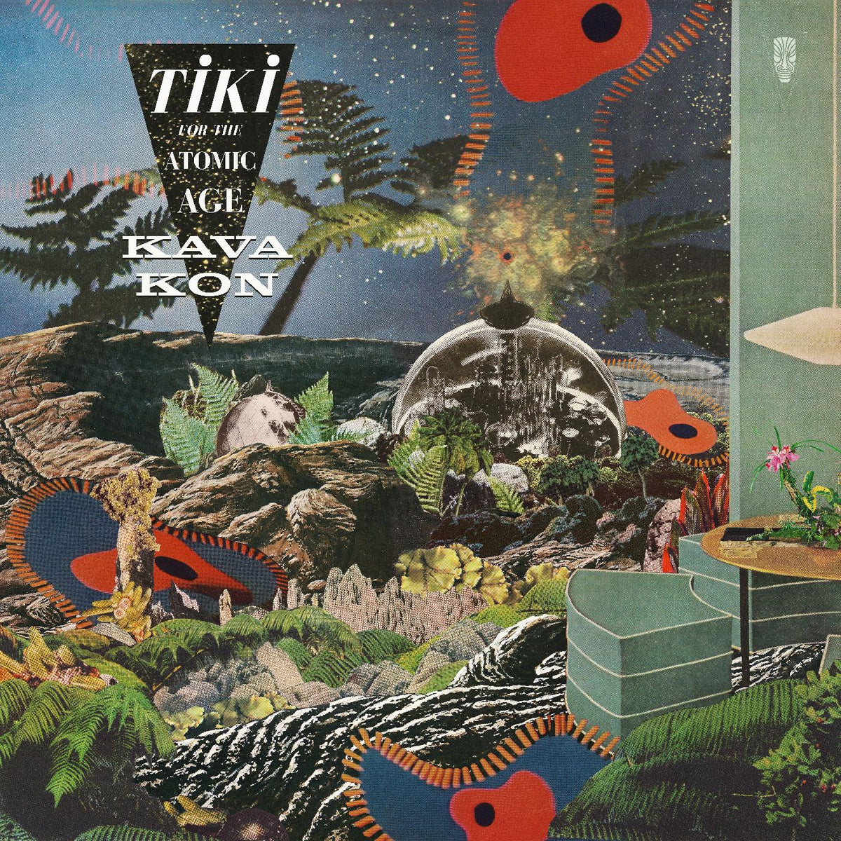 Kava Kon Tiki For The Atomic Age [Gold Teal Vinyl]