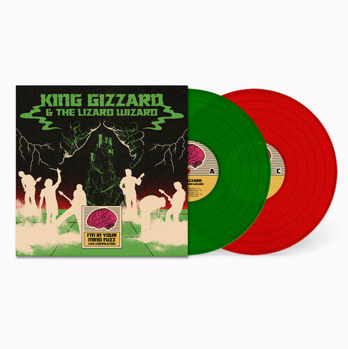 King Gizzard and the Lizard Wizard I'm In Your Mind Fuzz Live (Indie Exclusive) [Red, Green, Clear]