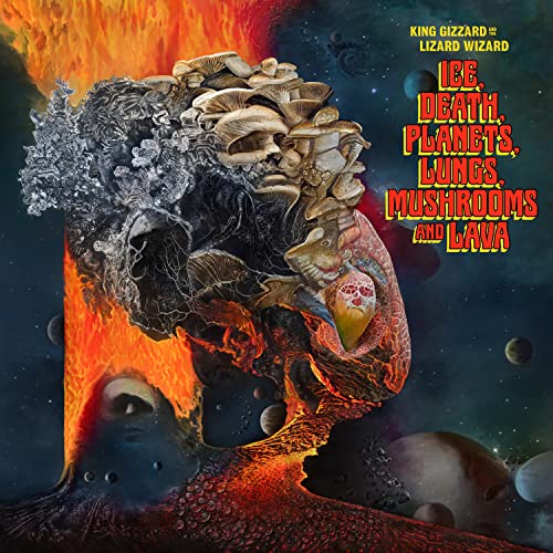 King Gizzard & The Lizard Wizard Ice, Death, Planets, Lungs, Mushrooms and Lava [Recycled Black Wax 2 LP]