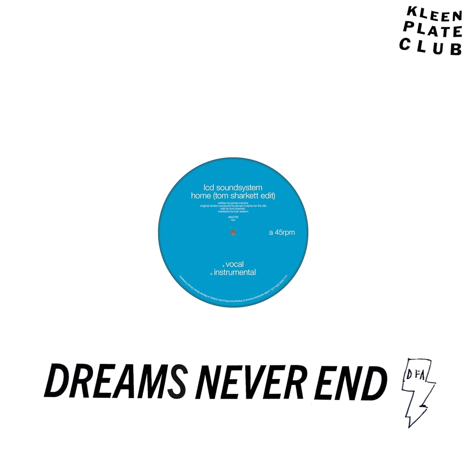 LCD Soundsystem Home (Tom Sharkett Edit) (12" Single) [Import]