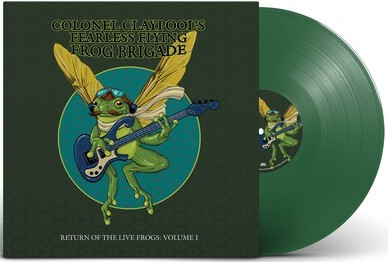 Les Claypool’s Fearless Flying Frog Brigade Return of the Live Frogs: Volume 1 (Limited Edition, Green Colored Vinyl)