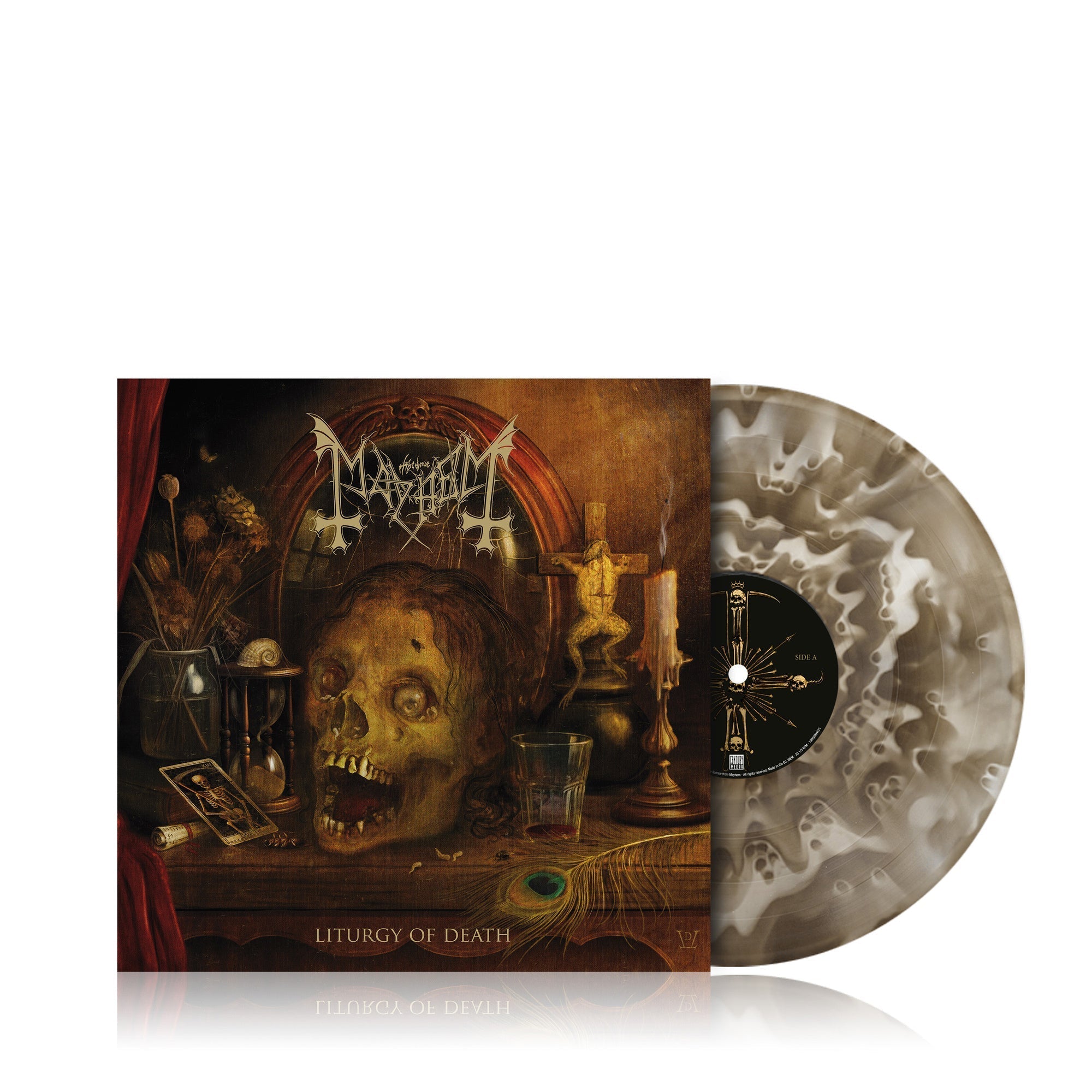 Mayhem Liturgy Of Death (Indie Exclusive) (Lp-Booklet) [Black Ice Ghost Vinyl]
