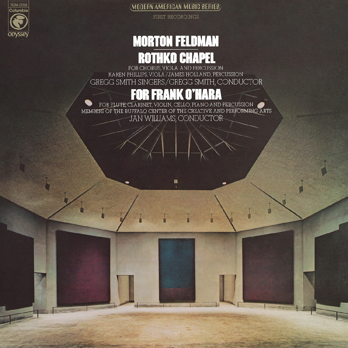 Morton Feldman Rothko Chapel/For Frank O'Hara (50Th Anniversary)