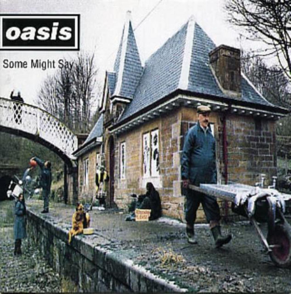 Oasis Some Might Say: 30th Anniversary Edition (Limited Edition, Clear Colored Vinyl) [Import]