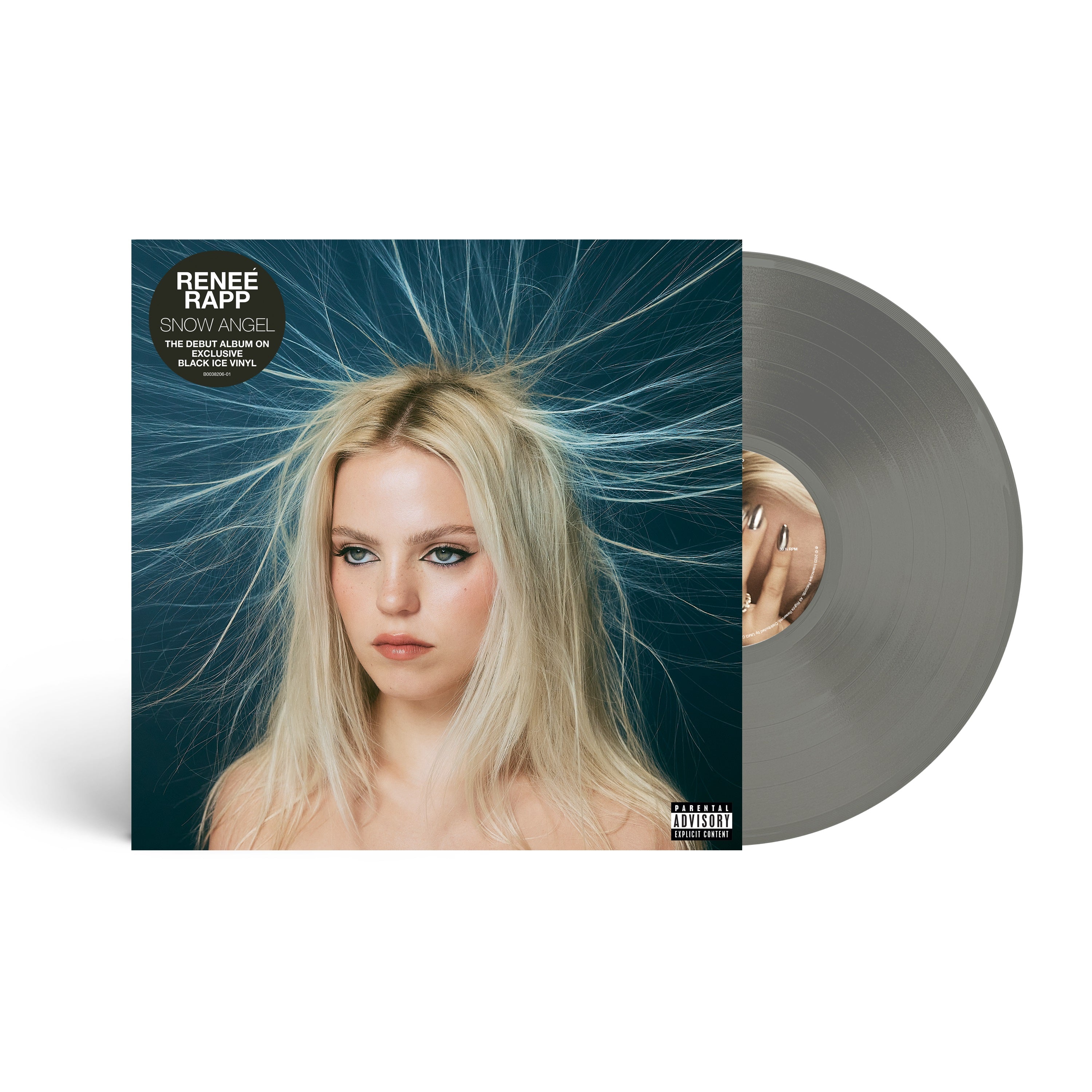 Reneé Rapp Snow Angel [Explicit Content] (Black Ice Colored Vinyl)