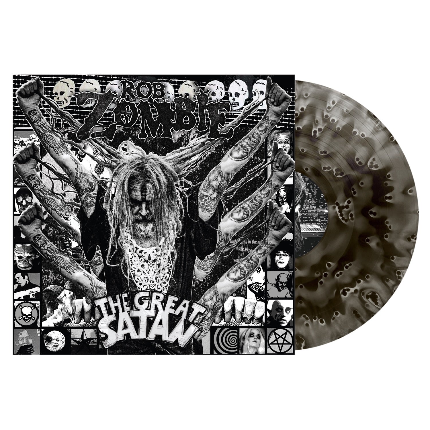 Rob Zombie The Great Satan [Ghostly Black Vinyl]