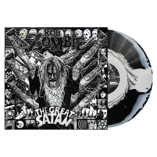 Rob Zombie The Great Satan [Indie Exclusive Black White Swirl Vinyl]
