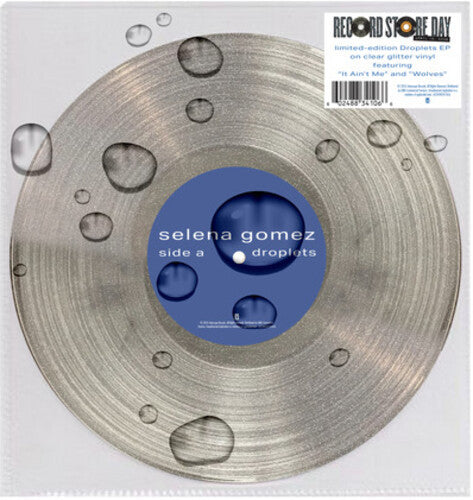 Selena Gomez Droplets (RSD Exclusive, 10-Inch Clear U.V. Printed Vinyl)