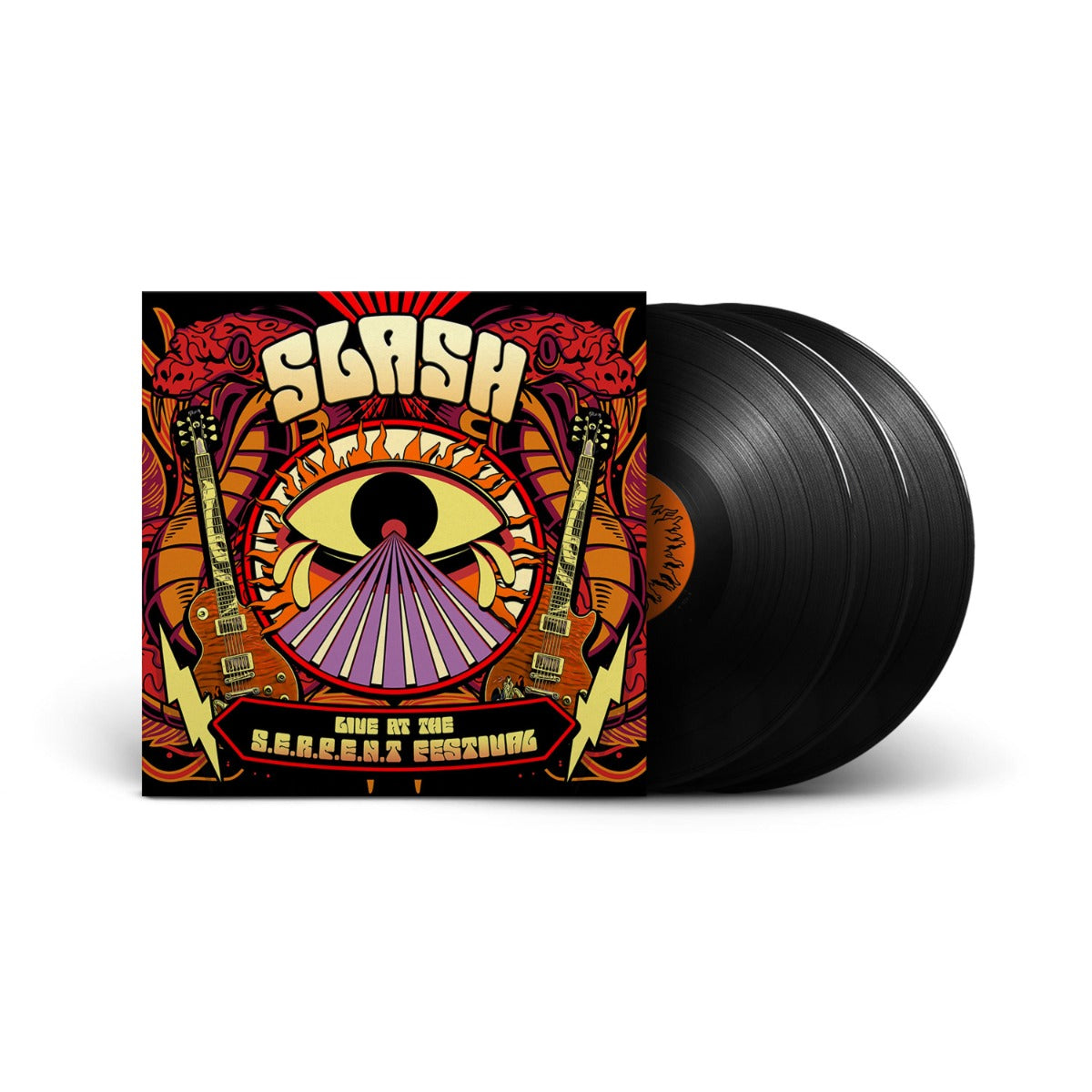 Slash Live At The S.E.R.P.E.N.T. Festival (Black Vinyl W/Gatefold) [3LP]
