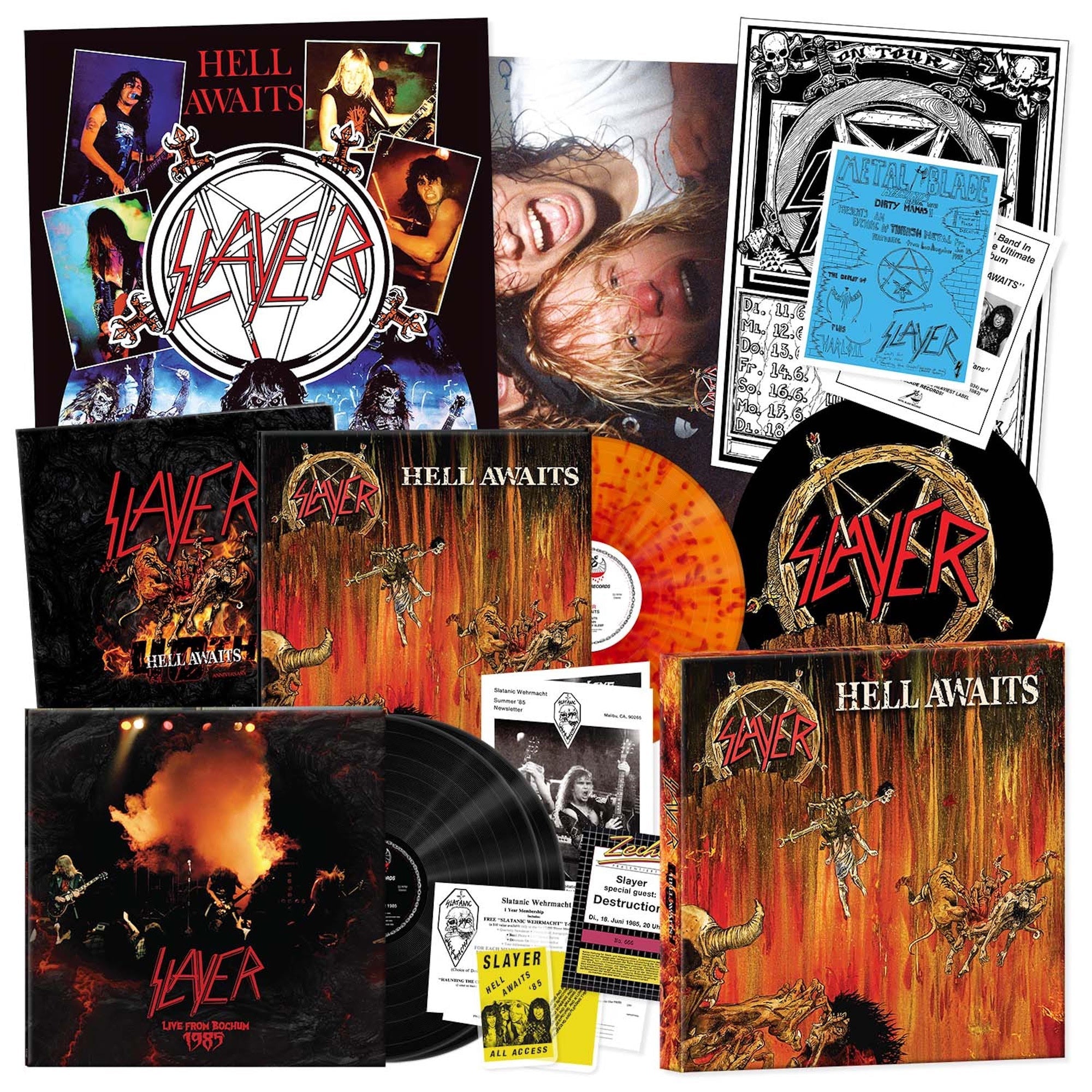 SLAYER Hell Awaits (40Th Anniversary Edition) [3LP]