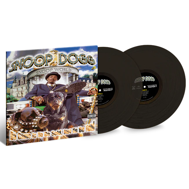 Snoop Dogg Da Game Is To Be Sold, Not To Be Told (Limited Edition, Black Ice Colored Vinyl) (2 Lp's)